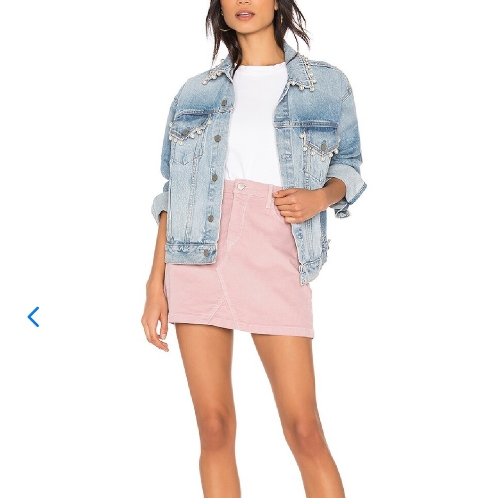 New Lovers and Friends pink corduroy skirt 23 Wyatt Skirt in Rosemont - Picture 4 of 12